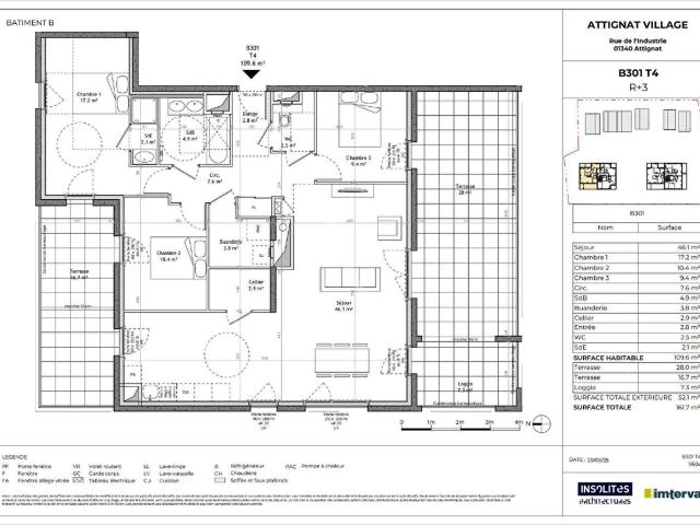 Appartement vente à Bourg-en-Bresse, Attignat