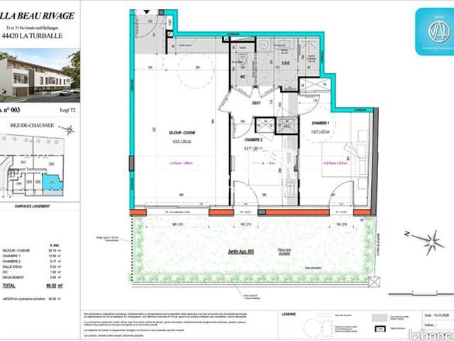 Appartement vente à Saint-Nazaire, La Turballe
