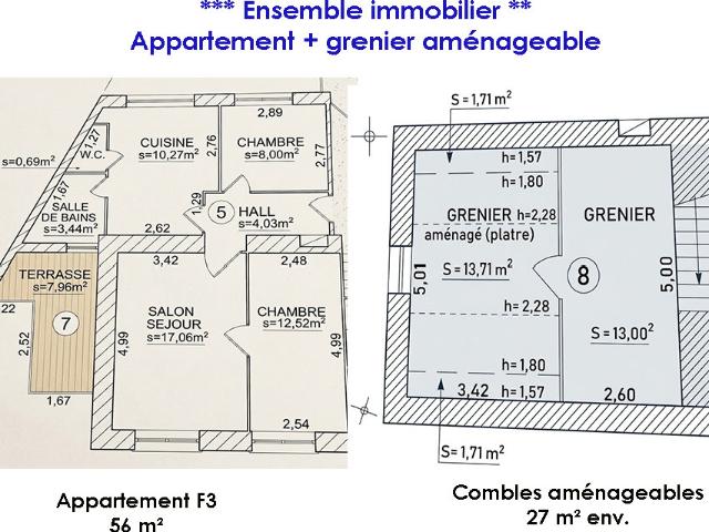 Appartement vente à Savigneux, Loire