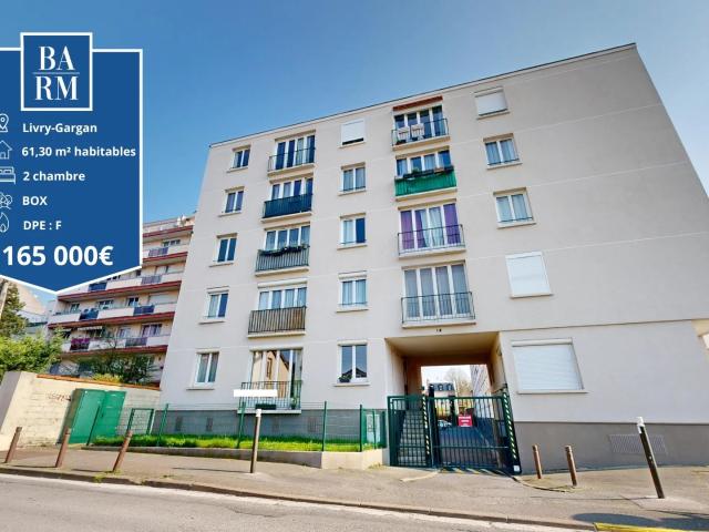 Appartement vente à Le Raincy, Livry-gargan