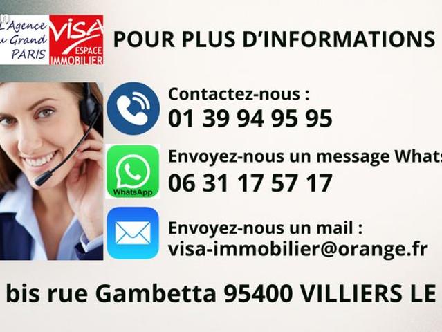 Appartement vente à Sarcelles, Villiers-le-bel