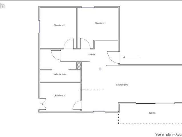 Appartement vente à Bernay