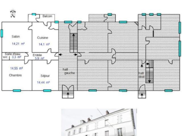 Appartement vente à L'Argentelle, Lons-le-Saunier
