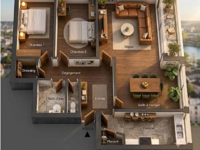 Appartement vente à Saint-Germain-en-Laye, Poissy