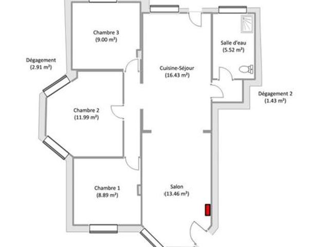 Appartement vente à Abbeville, Fort-mahon-plage
