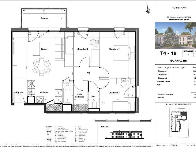 Appartement vente à Mont-de-Marsan, Mimizan