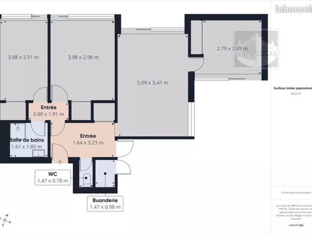 Appartement vente à Palaiseau, Verrières-le-buisson