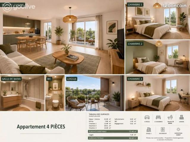 Appartement vente à Les Sables-d'Olonne, Avrillé