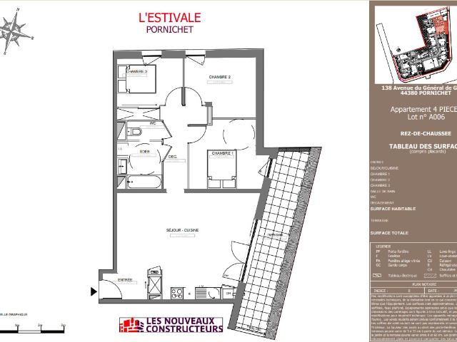 Appartement vente à Saint-Nazaire, Pornichet