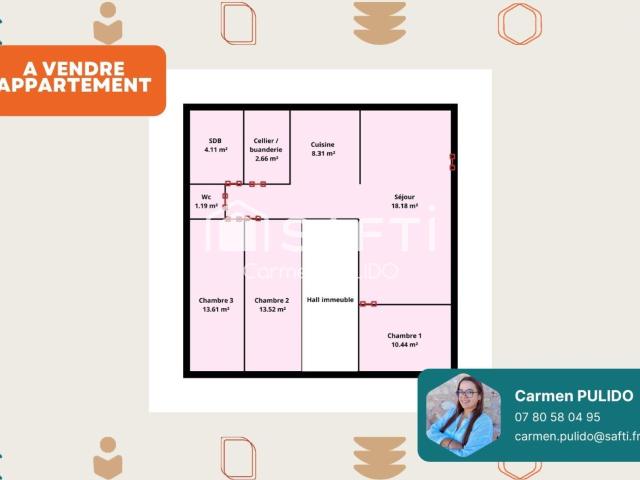 Appartement vente à Blaye, Cavignac