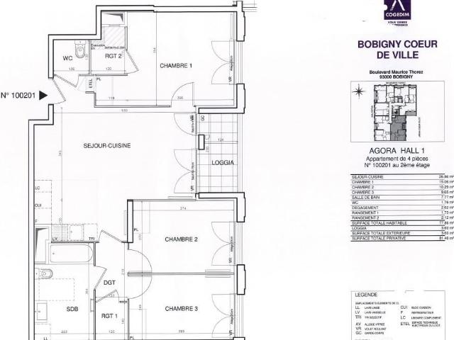 Appartement location à France métropolitaine, Bobigny