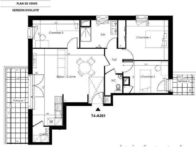 Appartement vente à Nantes, Basse-goulaine