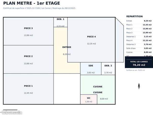 Appartement vente à Pantin, Seine-Saint-Denis