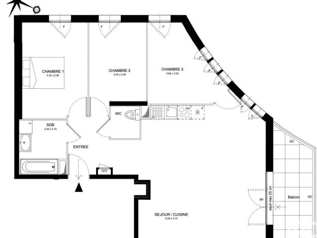Appartement vente à Angers, Pays de la Loire