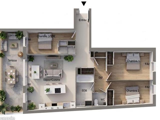 Appartement vente à Béziers, Villeneuve-lès-béziers