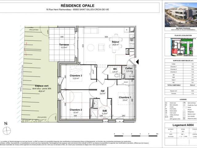 Appartement vente à Les Sables-d'Olonne, Saint-gilles-croix-de-vie