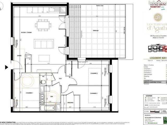 Appartement vente à Grenoble, Le Touvet