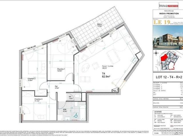 Appartement vente à Le Raincy, Tremblay-en-france