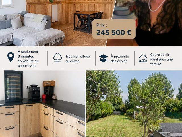 Appartement vente à Lotissement les Pins de Pujeau, Biganos