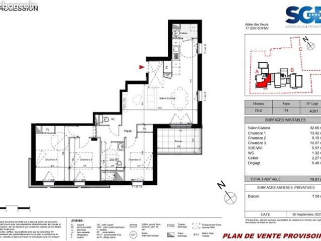 Appartement vente à Rochefort, Royan