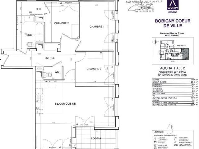 Appartement location à France métropolitaine, Bobigny