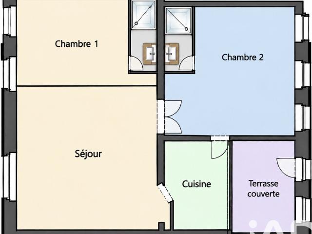 Appartement vente à Villeneuve-de-Marsan, Landes