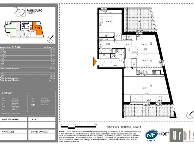 Appartement location à Toulouse
