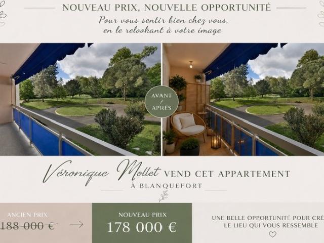 Appartement vente à Bordeaux, Blanquefort