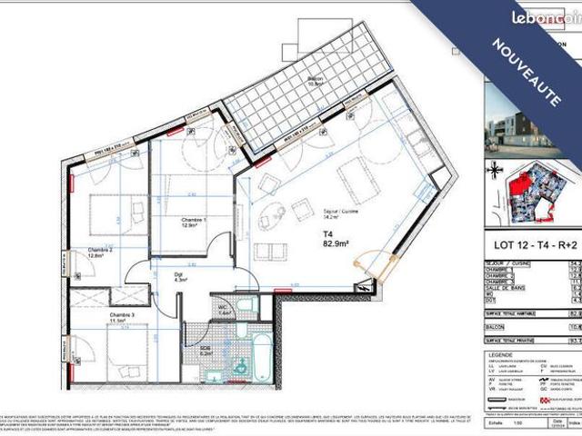 Appartement vente à Tremblay-en-france, Martinique