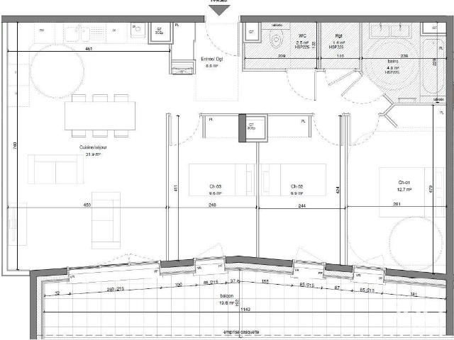 Appartement vente à Grenoble, Eybens