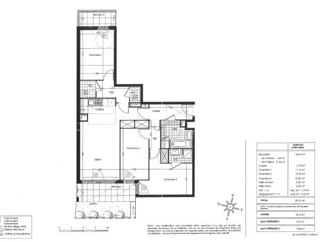 Appartement location à Pontoise, Jouy-le-moutier