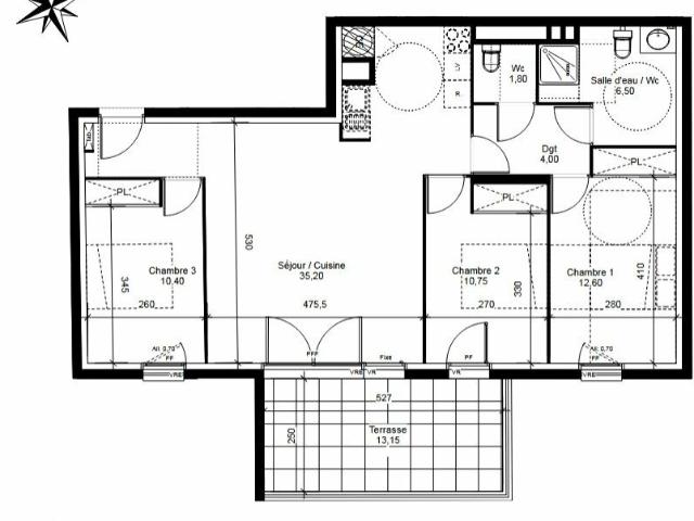 Appartement vente à Montpellier, Vendargues