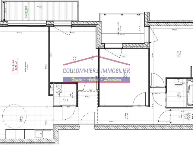 Appartement vente à Meaux, Coulommiers