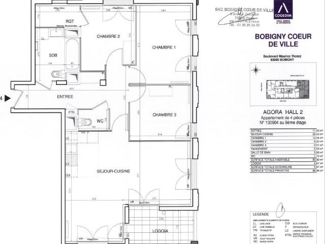 Appartement location à France métropolitaine, Bobigny