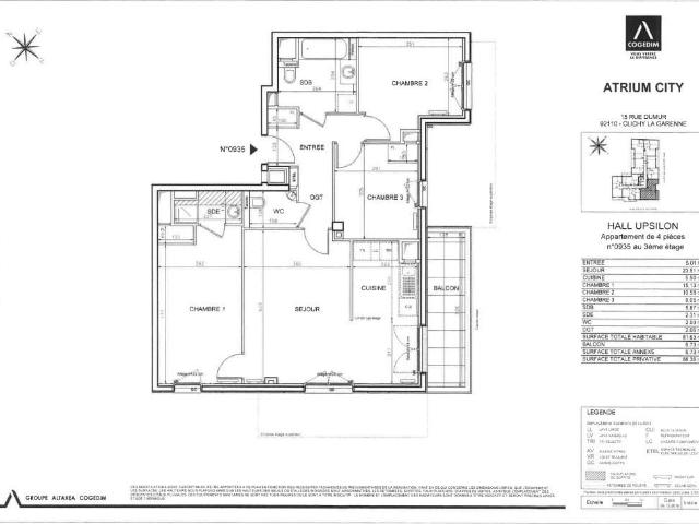 Appartement location à Clichy, Hauts-de-Seine