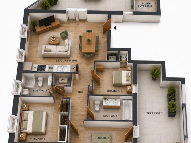 Appartement vente à Toulouse