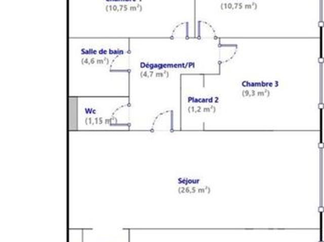 Appartement vente à Bobigny, Bagnolet
