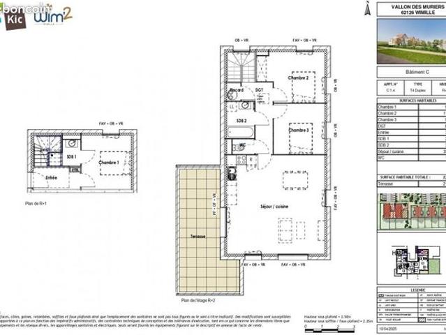 Appartement vente à Boulogne-sur-Mer, Wimille