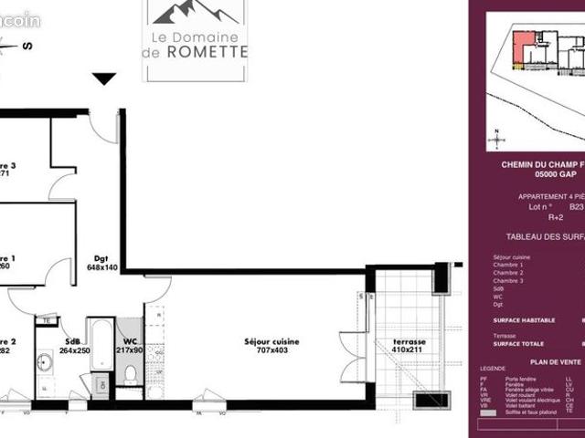 Appartement vente à Gap