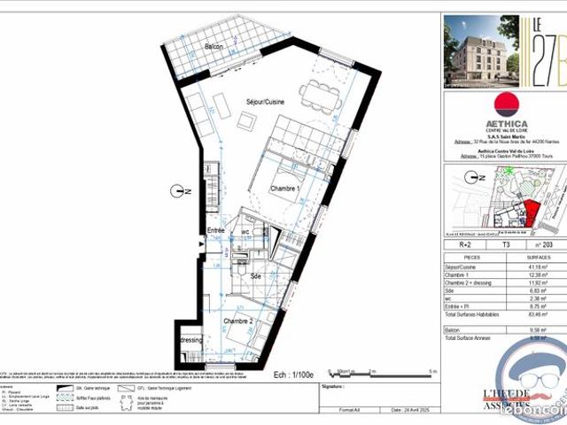 Appartement vente à Orléans