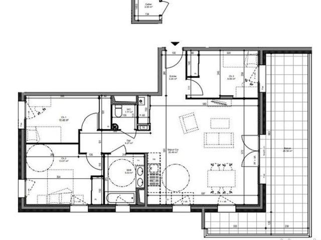 Appartement vente à Cognin, Savoie