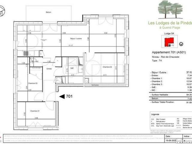 Appartement vente à Abbeville, Quend