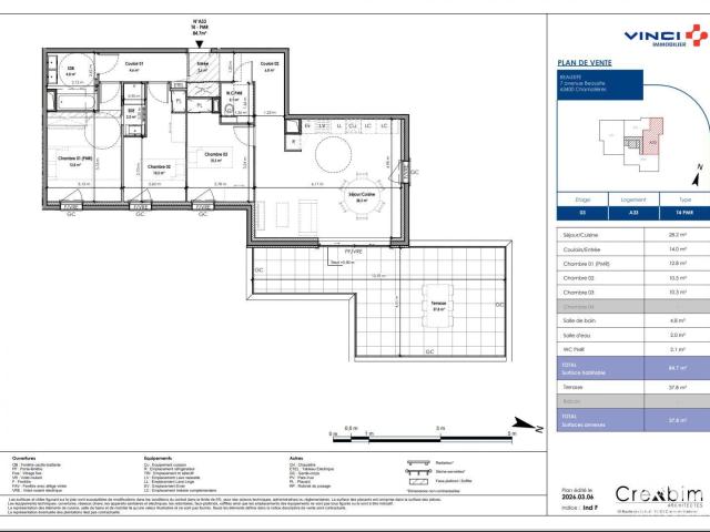 Appartement vente à Clermont-Ferrand, Chamalières