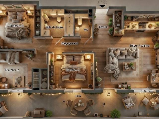 Appartement vente à Grenoble, Le Versoud