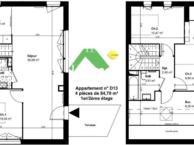 Appartement vente à Senlis, Chambly