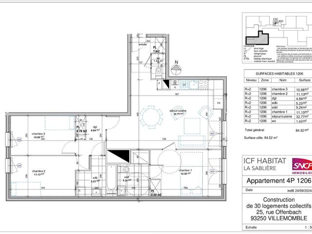 Appartement location à Le Raincy, Villemomble