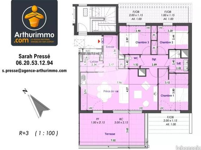 Appartement vente à Nantes, Le Loroux-bottereau
