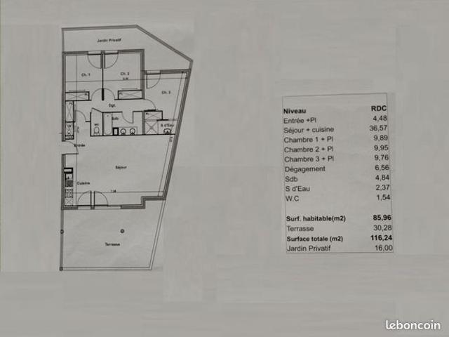 Appartement vente à Pau, Jurançon