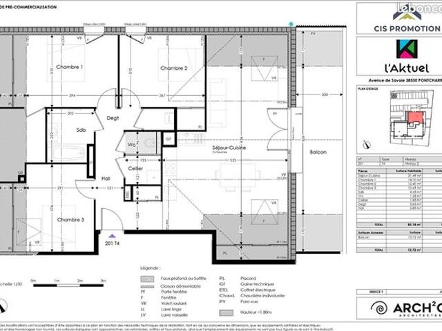 Appartement vente à Grenoble, Pontcharra