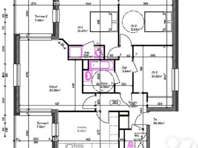 Appartement vente à Saint-Julien-en-Genevois, Seyssel